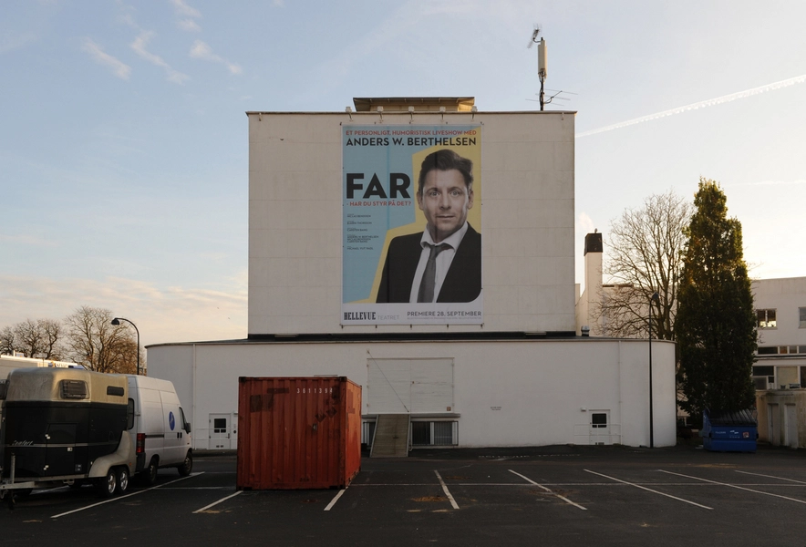 Bellevue Teatret Set fra vest