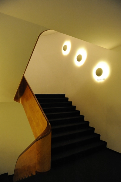 Bellevue Teatret Trappe til balkon i nordfløj