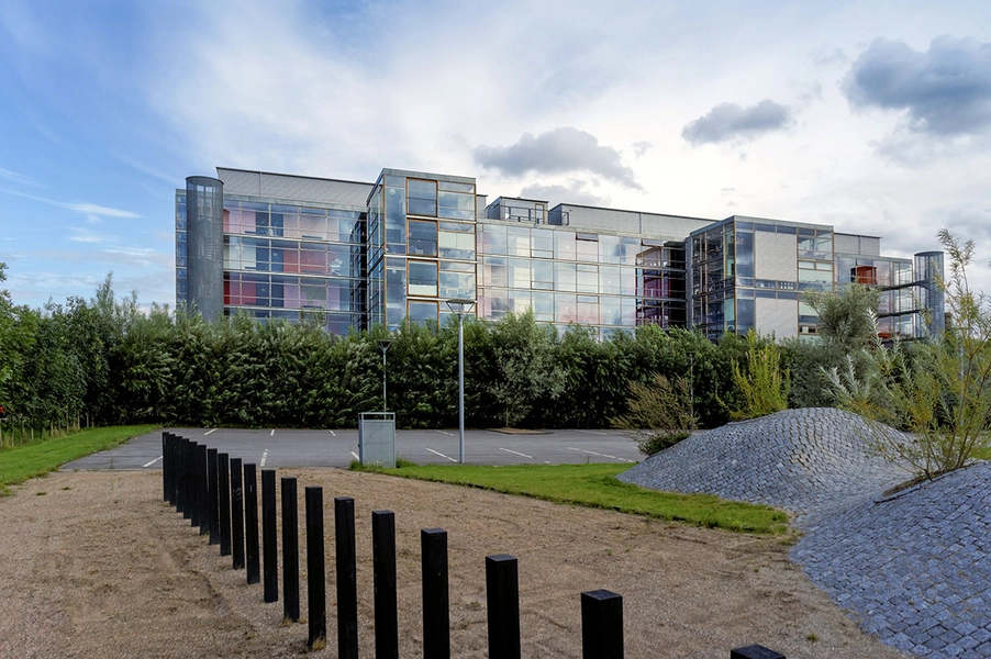 Industrikollegiet Bygningen set fra gårdsiden