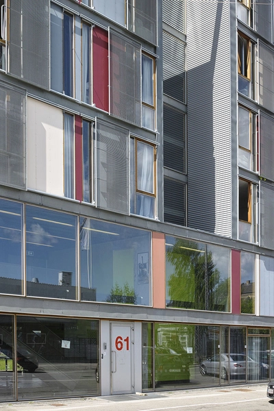 Industrikollegiet Facadeudsnit