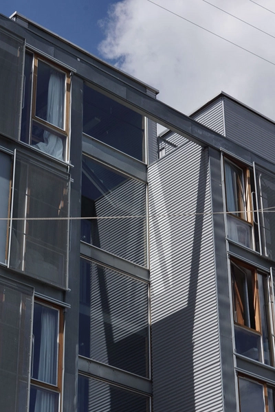 Industrikollegiet Facadeudsnit