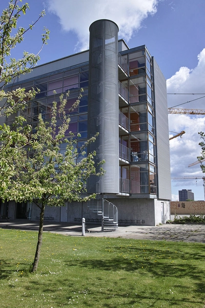 Industrikollegiet Nødtrappe, køkkentårne