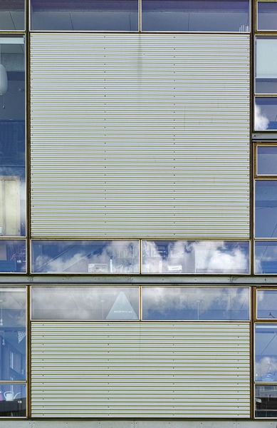 Industrikollegiet Detalje, facade
