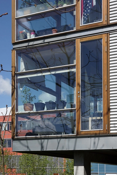 Industrikollegiet Detalje, facade