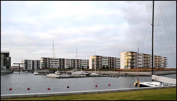 Tuborg Sundpark Tuborg havn set fra syd