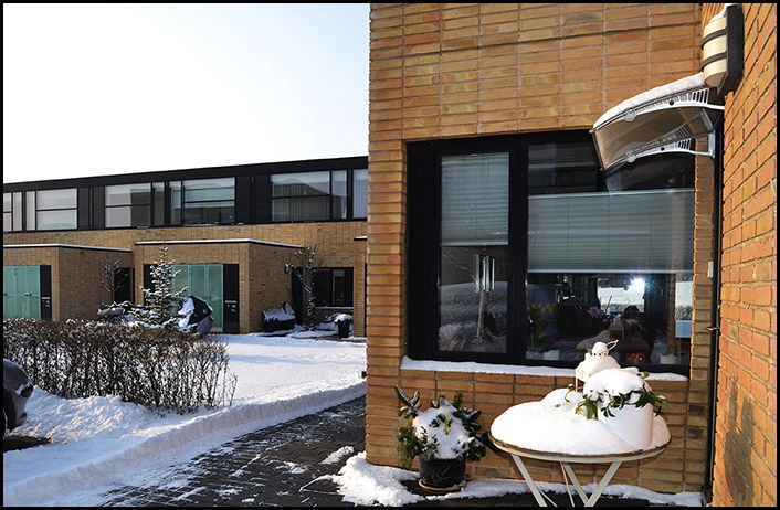 Kartoffelrækkerne, Trekroner Afgrænsning af uderum