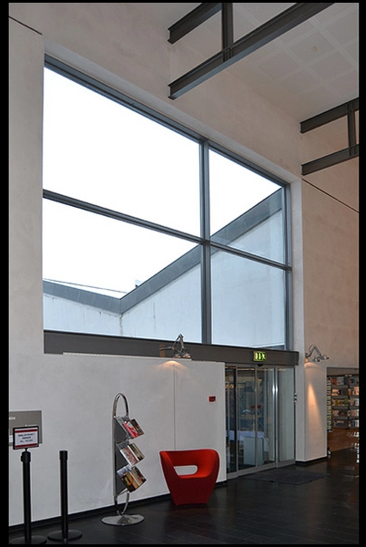 Hillerød Bibliotek Bagindgang