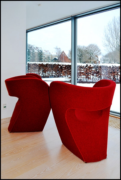 Hillerød Bibliotek Møbler i voksenafdelingen