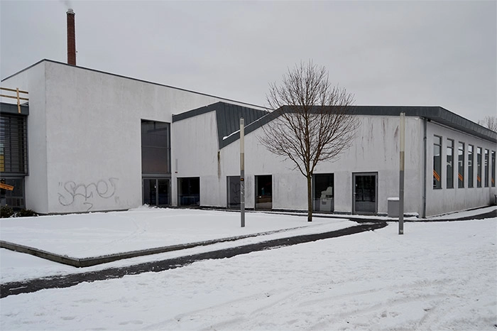 Hillerød Bibliotek Set fra vest