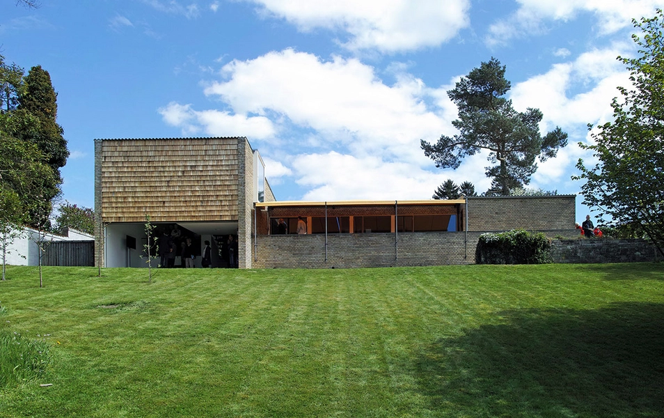 Varmings hus Villaen set fra vest