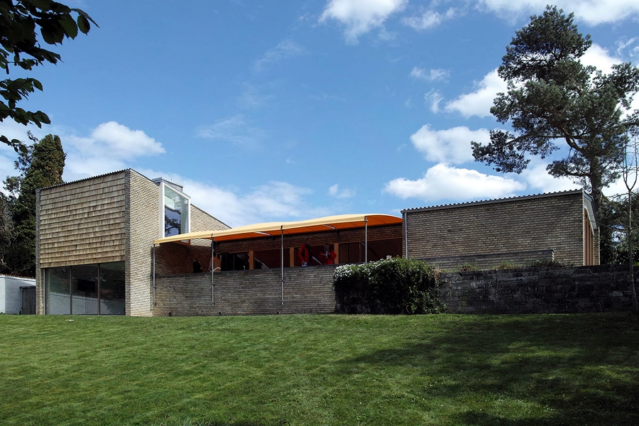 Varmings hus Villaen set fra syd-vest