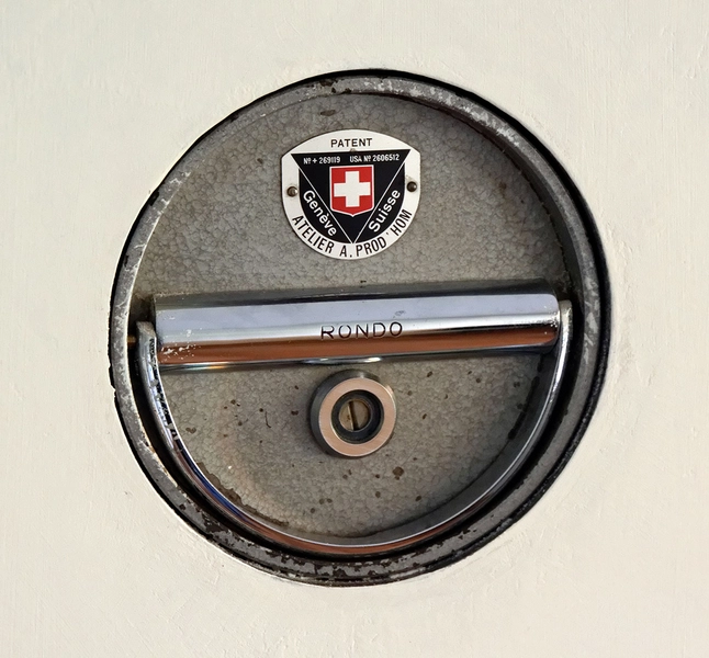 Varmings hus Detalje, pengeskab