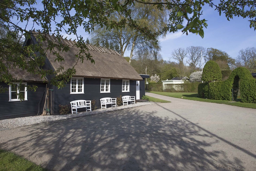 De ovale haver / De runde haver Haveforeningens fælleshus