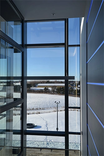 Widex Trapperum med lysstofrør