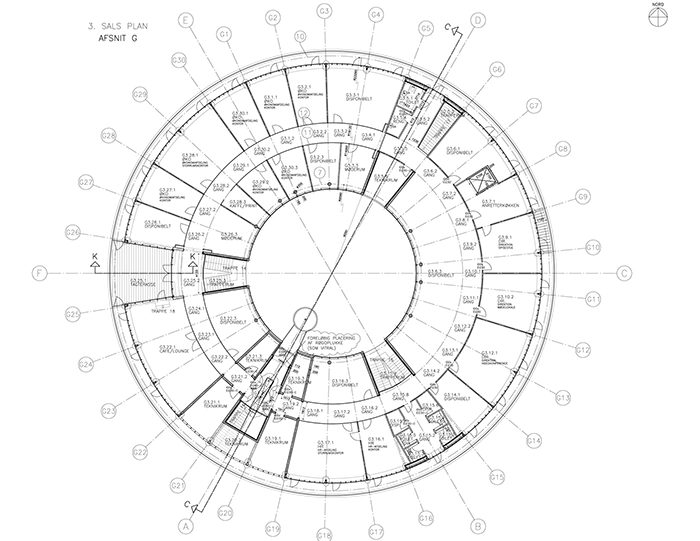 Widex Plantegning 3.sal