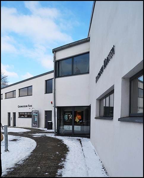 Geomuseum Faxe, Kulturhuset Kanten Indgang