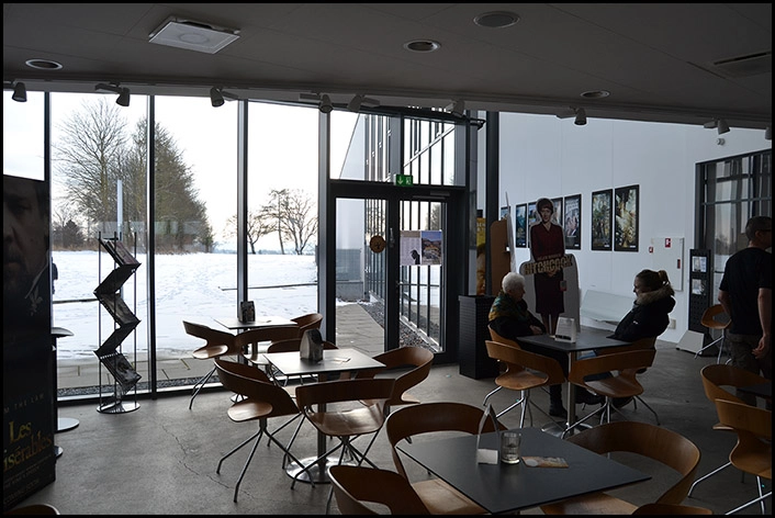 Geomuseum Faxe, Kulturhuset Kanten Foyer og cafe