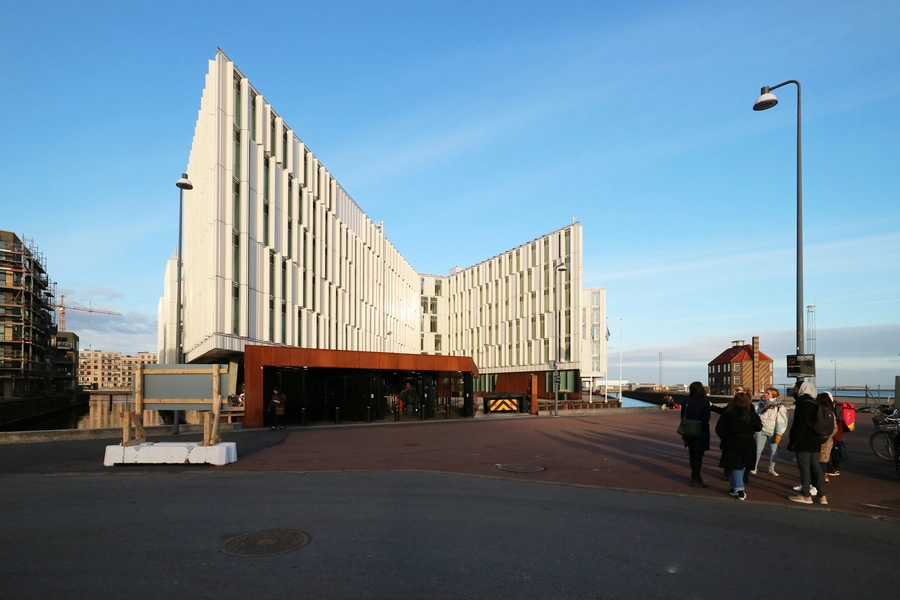 FN-byen Hovedindgang set fra syd 2018