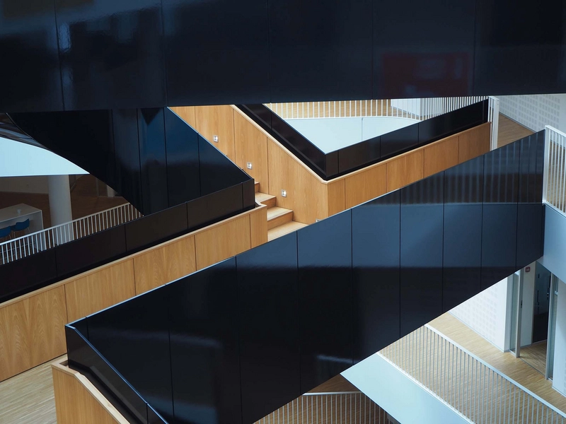 FN-byen Trappe - Materialitet