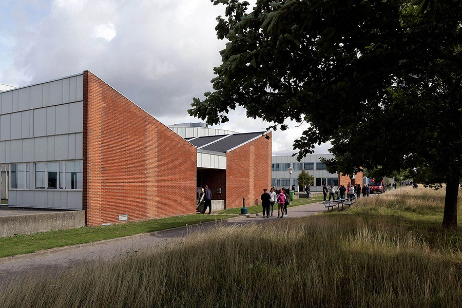 Handelsskolen Sjælland Syd - ZBC - Zealand Business College Den gamle del