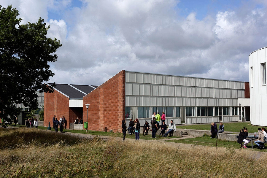 Handelsskolen Sjælland Syd - ZBC - Zealand Business College Den gamle del