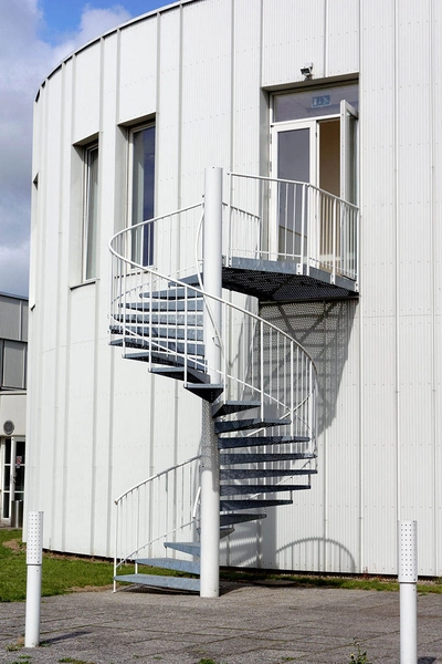 Handelsskolen Sjælland Syd - ZBC - Zealand Business College Udsnit facade nybyg