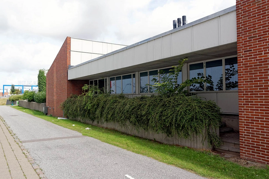 Handelsskolen Sjælland Syd - ZBC - Zealand Business College Facadeudsnit gammel bygning