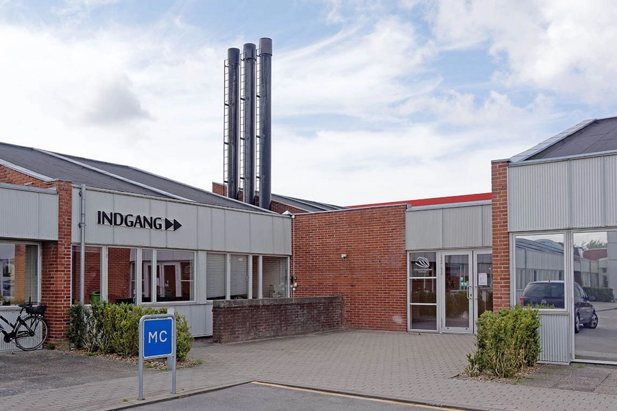 Handelsskolen Sjælland Syd - ZBC - Zealand Business College Gammelt indgangsparti