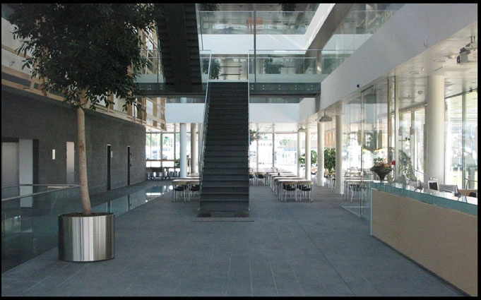 Sparekassen Kronjyllands Hovedkontor Interiør