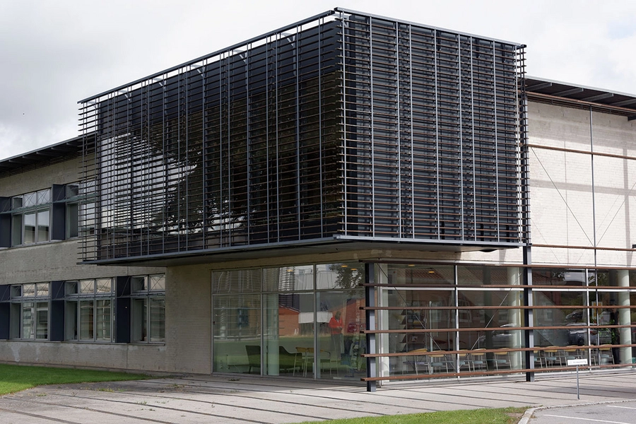 Skattecenter Næstved - Told og Skat Facadeudsnit, hjørne