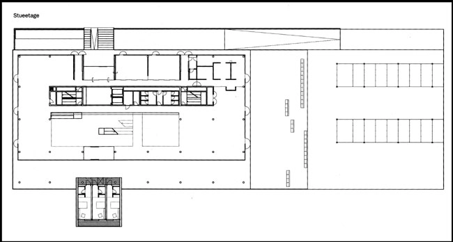 Sparekassen Kronjyllands Hovedkontor Plan