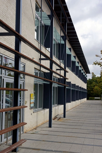 Skattecenter Næstved - Told og Skat Detalje, konstruktion, solafskærmning