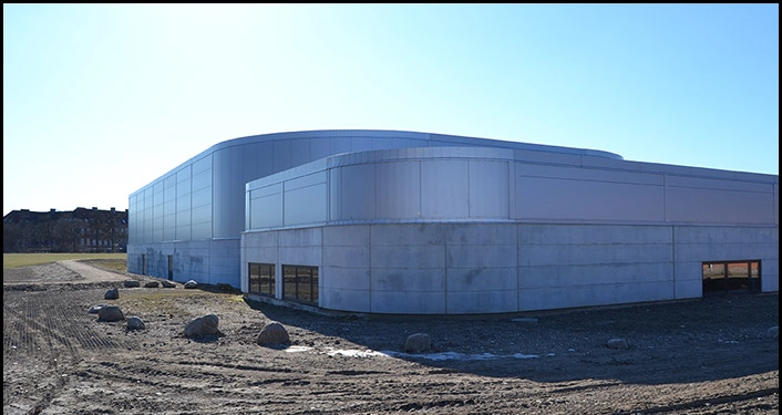 Gentofte Skøjtehal Set fra nord