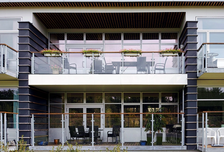 Symfonien plejeboliger og center Vinduesparti