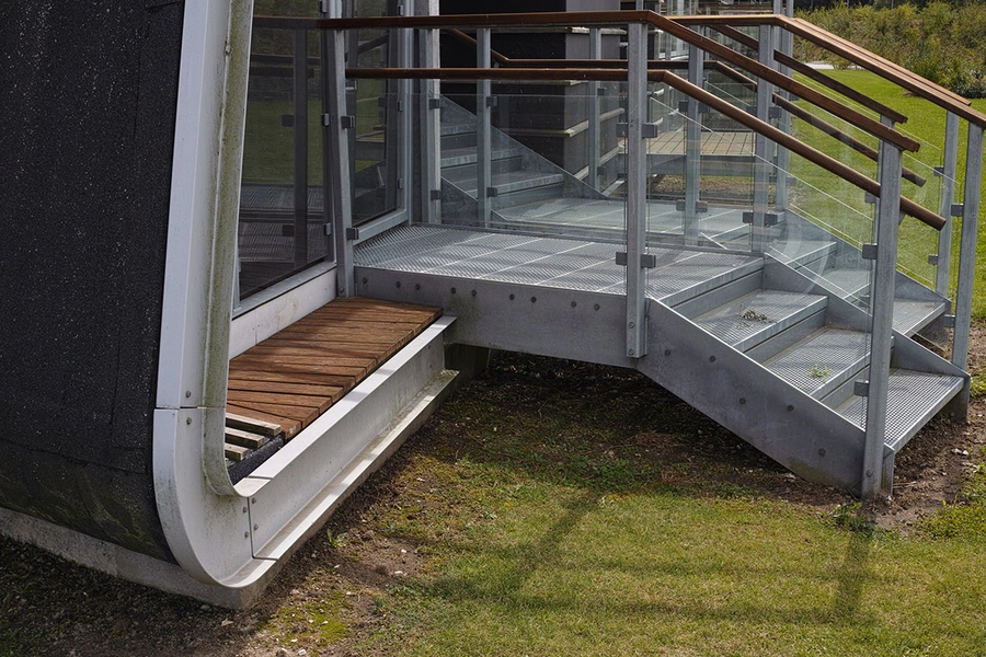 Symfonien plejeboliger og center Detalje, trappe