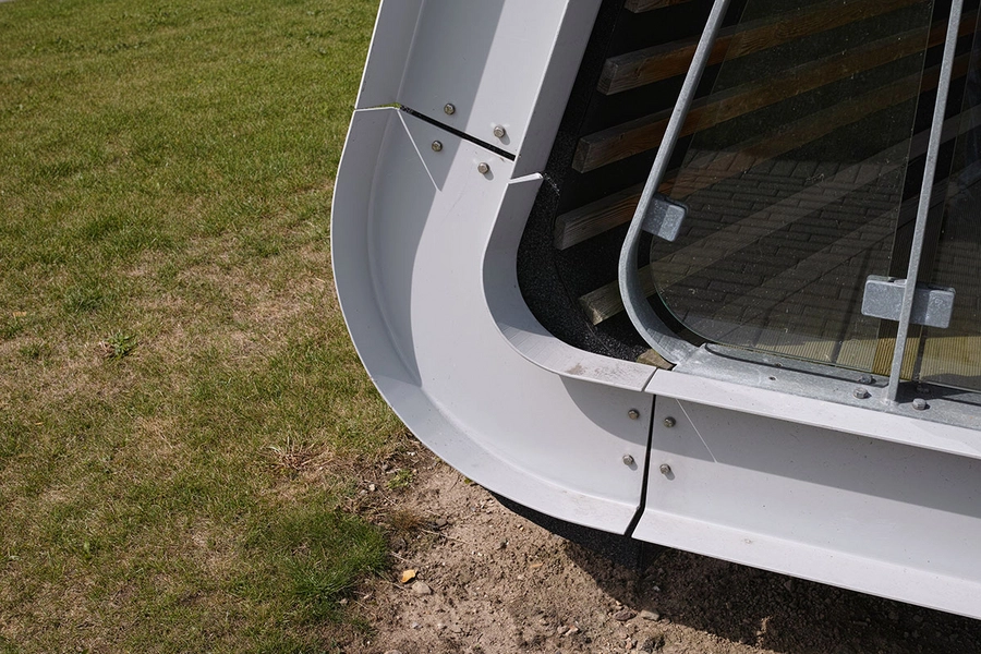 Symfonien plejeboliger og center Detalje, tag-gavl-dæk-element