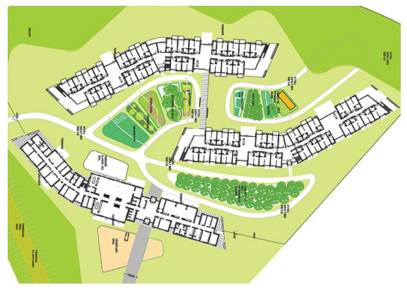 Symfonien plejeboliger og center Plan