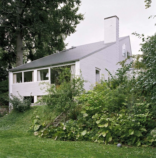 Simonys hus, Geelsvej 10 Vestvendt facade