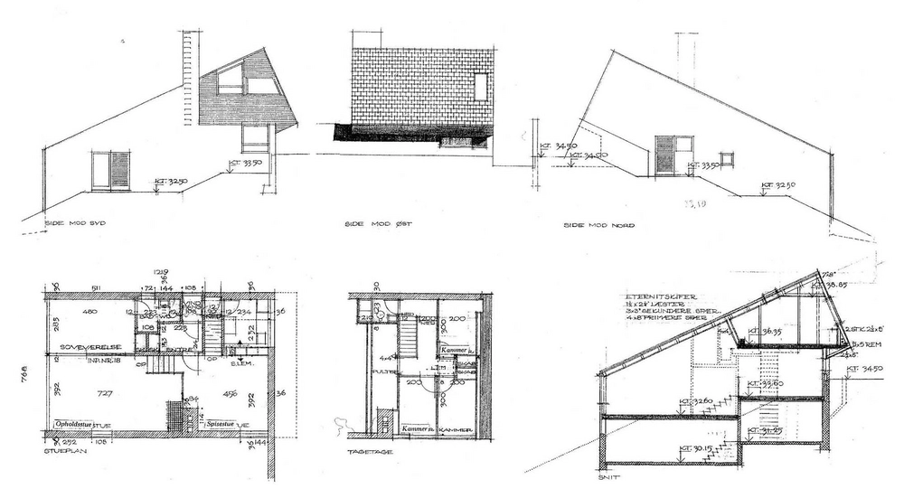 Simonys hus, Geelsvej 10 Plantegning