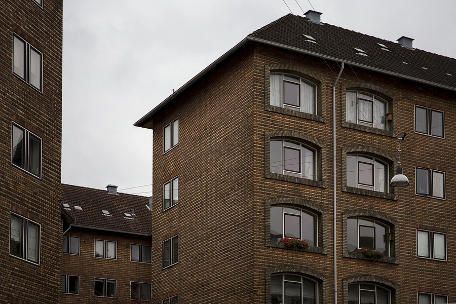 Stefansgård Facadeudsnit