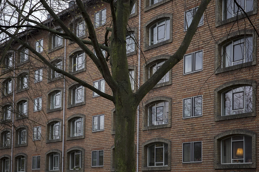 Stefansgård Facadeudsnit