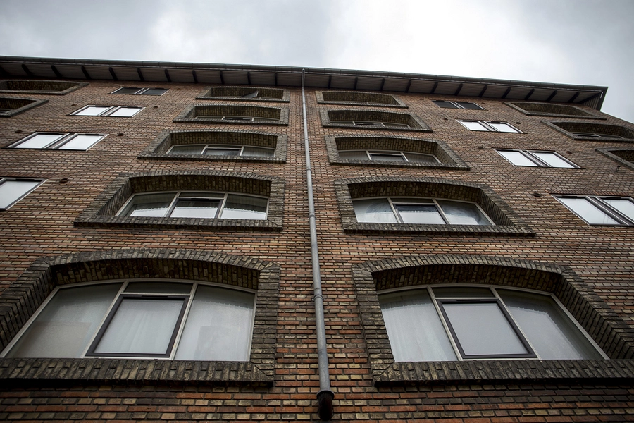 Stefansgård Facadeudsnit