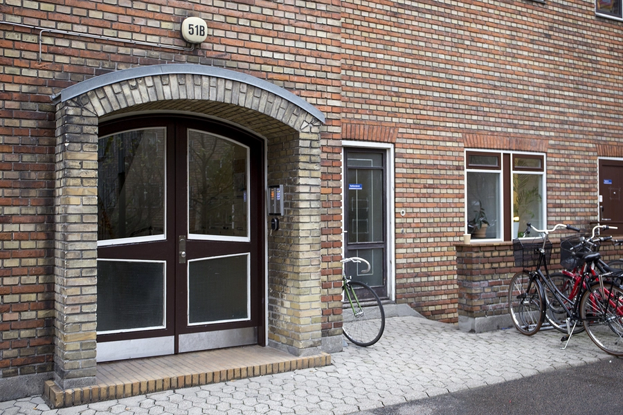 Stefansgård Ingangsparti lejligheder