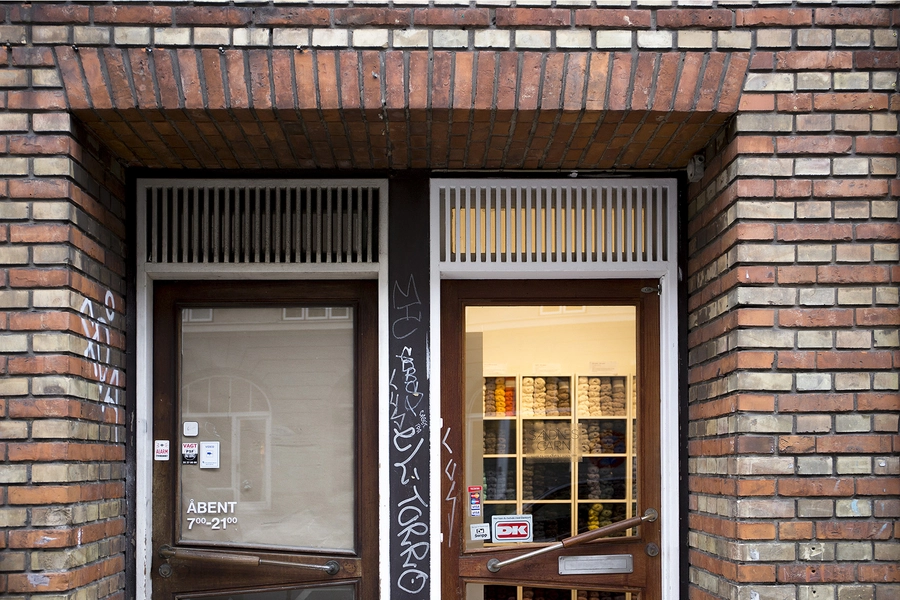 Stefansgård Indgangsparti butikker