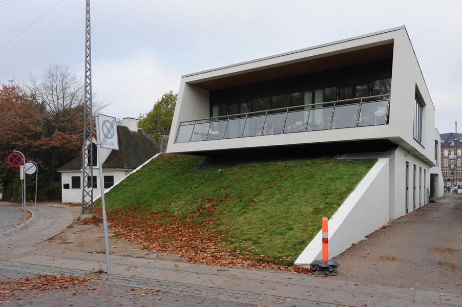 Fælledklubhuset Set fra nordøst