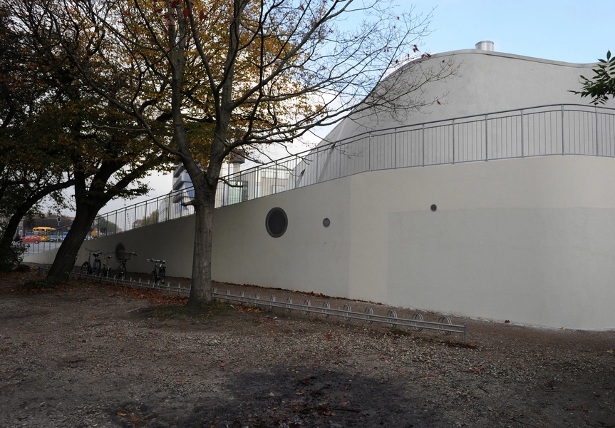 Fælledklubhuset Set fra sydøst