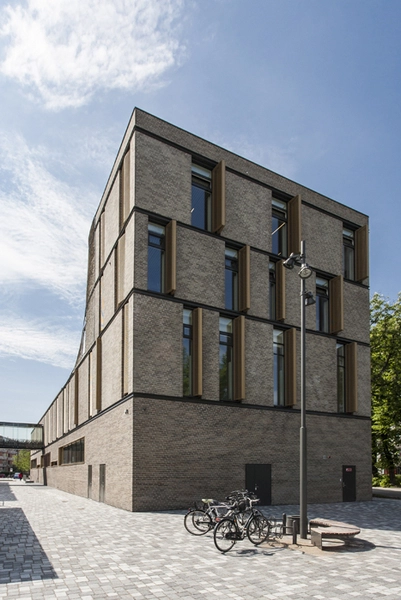 Retten på Frederiksberg Facade mod nord